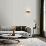 DecoratorsBest Glint Stria Stripe Natural Wallpaper