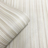 DecoratorsBest Glint Stria Stripe Natural Wallpaper