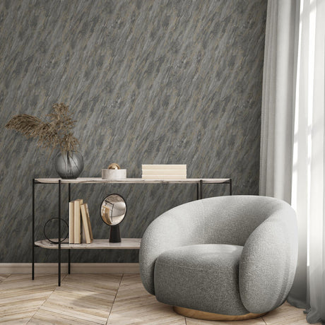 DecoratorsBest Luxe Marble with Glint Dust Dark Grey Wallpaper