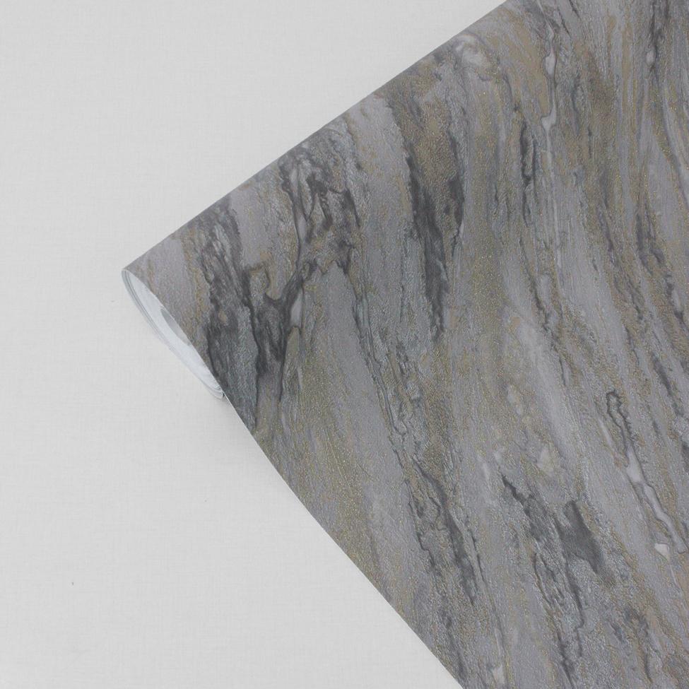 DecoratorsBest Luxe Marble with Glint Dust Dark Grey Wallpaper