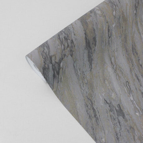 DecoratorsBest Luxe Marble with Glint Dust Dark Grey Wallpaper