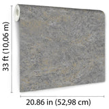 DecoratorsBest Lustre Stucco - Anthracite Grey Wallpaper