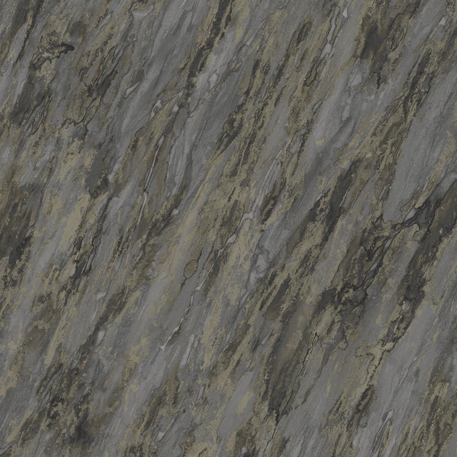 DecoratorsBest Luxe Marble with Glint Dust Black Wallpaper