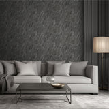 DecoratorsBest Luxe Marble with Glint Dust Black Wallpaper