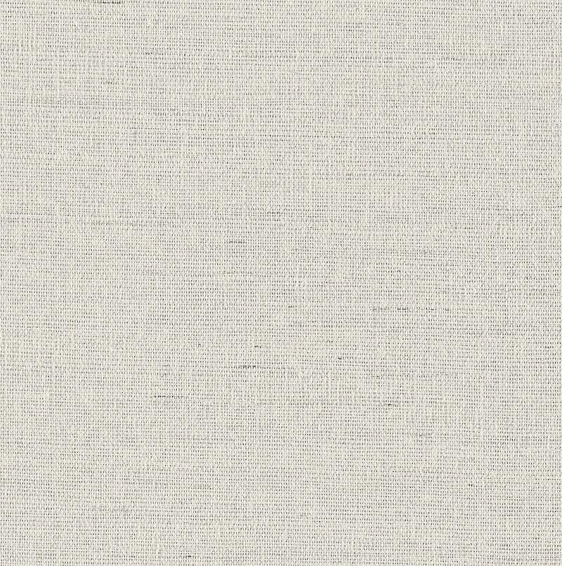 Schumacher Hemp Shimmer Platinum Shimmer Wallpaper