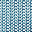Thibaut Melrose Check Navy And Peacock Fabric