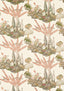 Thibaut ORLEANS Apricot and Ginger Fabric