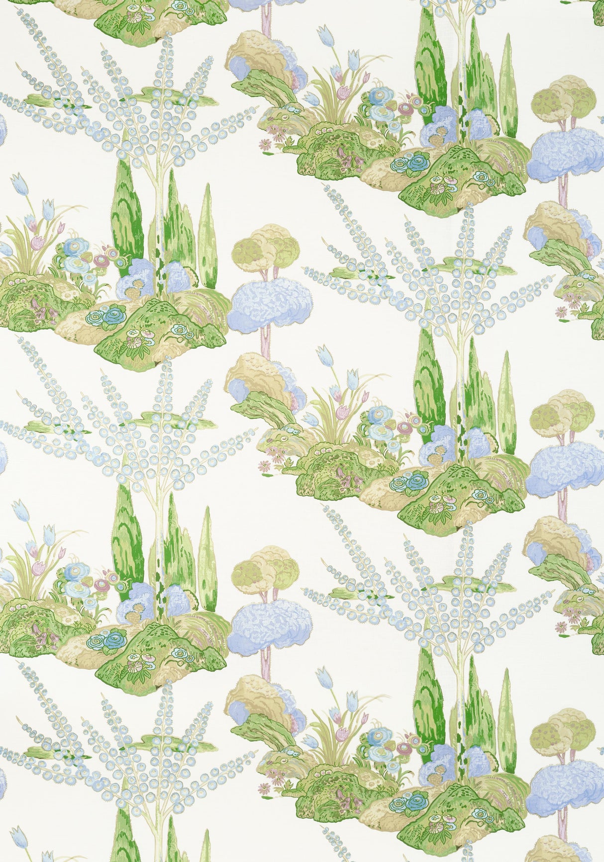Thibaut ORLEANS Lavender Fabric