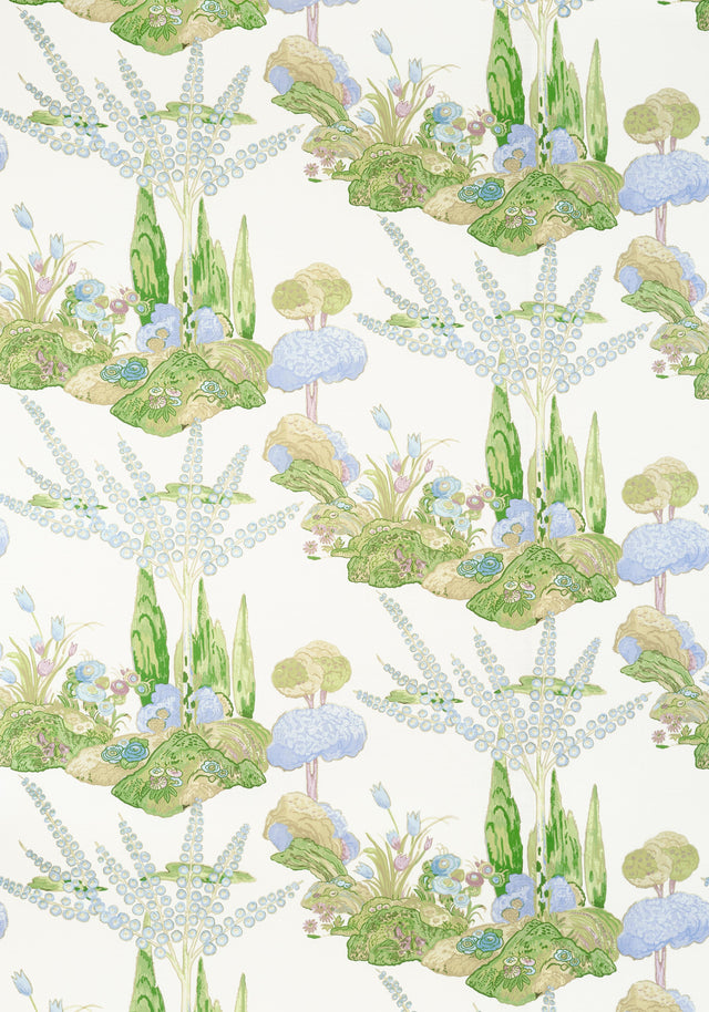 Thibaut ORLEANS Lavender Fabric
