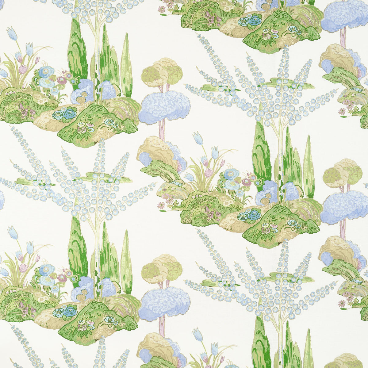 Thibaut Orleans Lavender Fabric