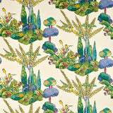 Thibaut Orleans Yellow And Red Fabric