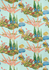 Thibaut ORLEANS Turquoise Fabric