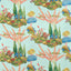 Thibaut Orleans Turquoise Fabric