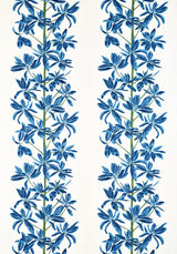 Thibaut MANGROVE TREE Blue and White Fabric
