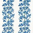 Thibaut Mangrove Tree Blue And White Fabric