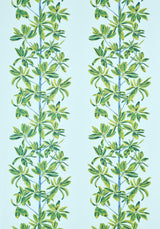 Thibaut MANGROVE TREE Turquoise Fabric