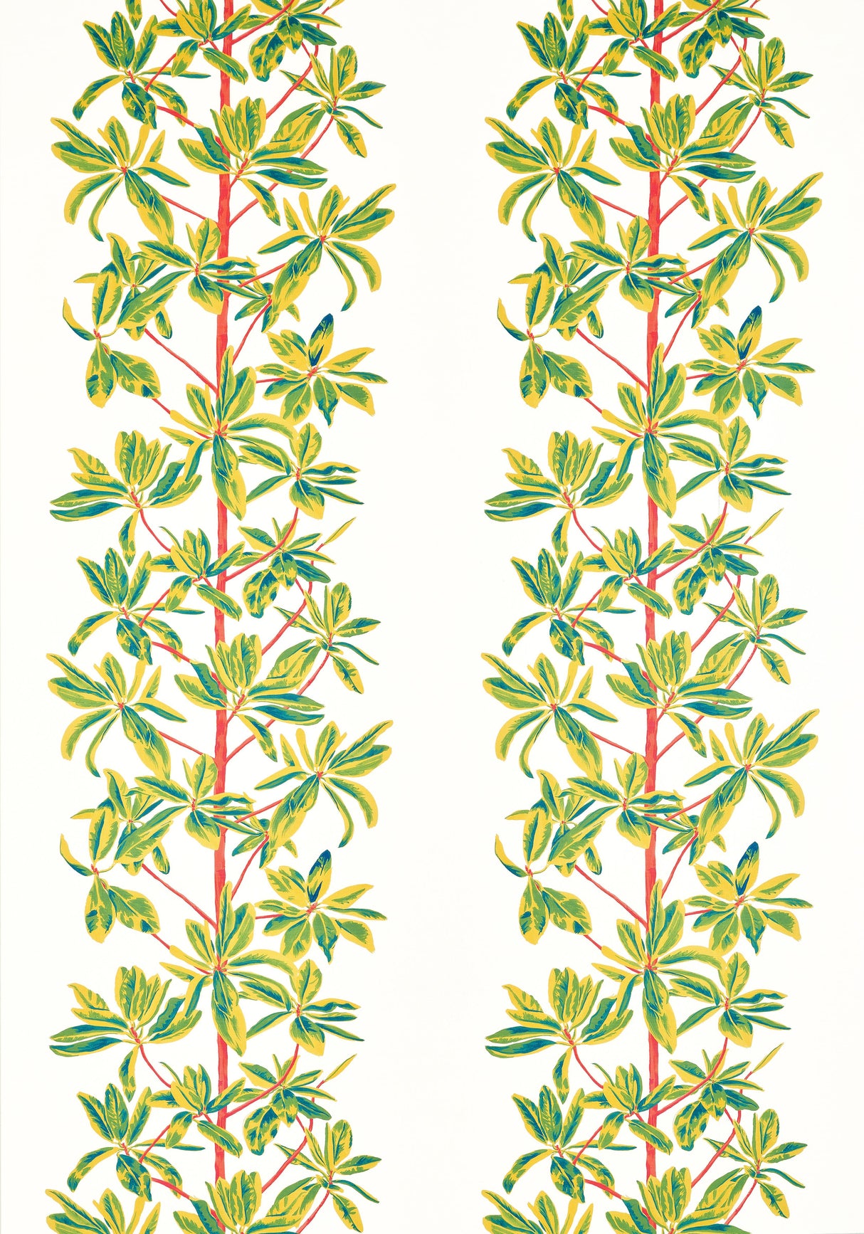 Thibaut MANGROVE TREE Coral Fabric
