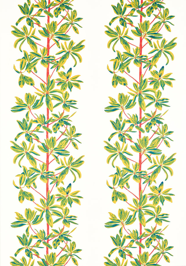 Thibaut MANGROVE TREE Coral Fabric