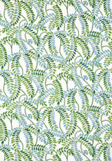 Thibaut AUGUSTA Blue and Green Fabric