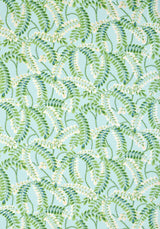 Thibaut AUGUSTA Turquoise Fabric