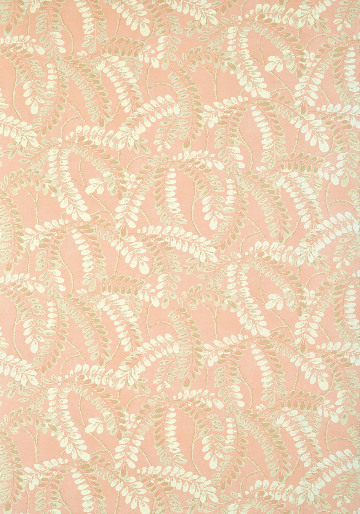 Thibaut AUGUSTA Apricot Fabric