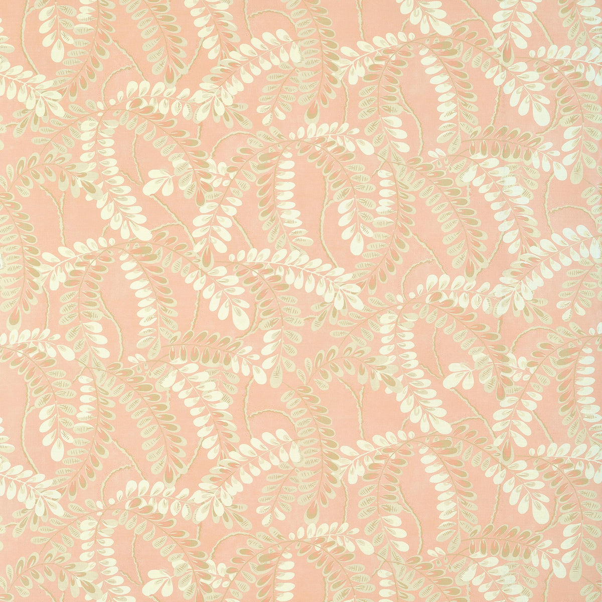 Thibaut Augusta Apricot Fabric