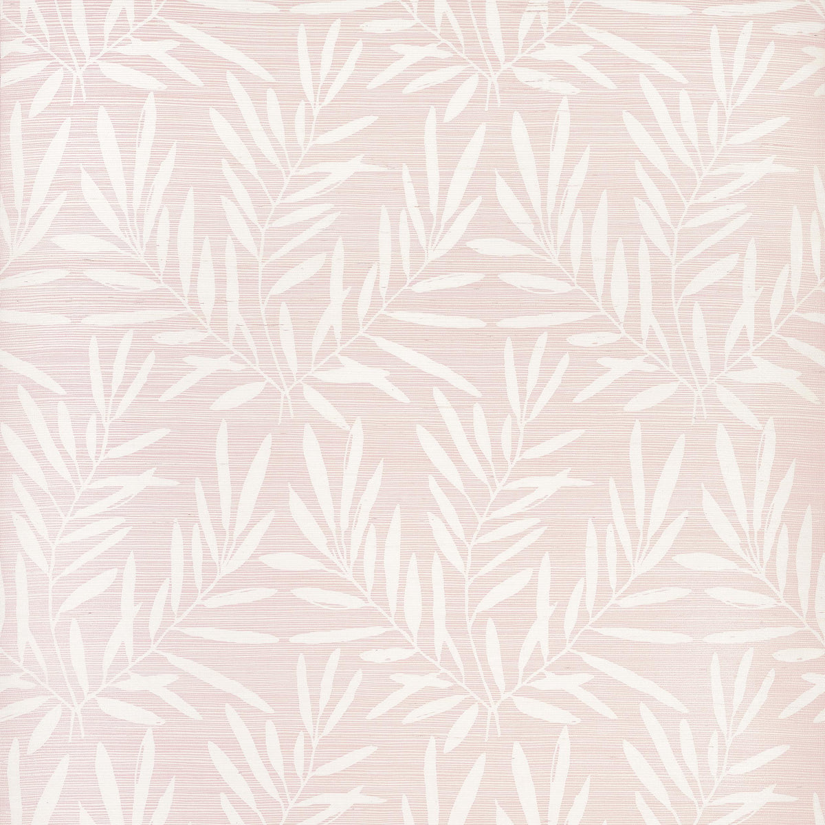 Thibaut Summer Leaves Blush Wallpaper