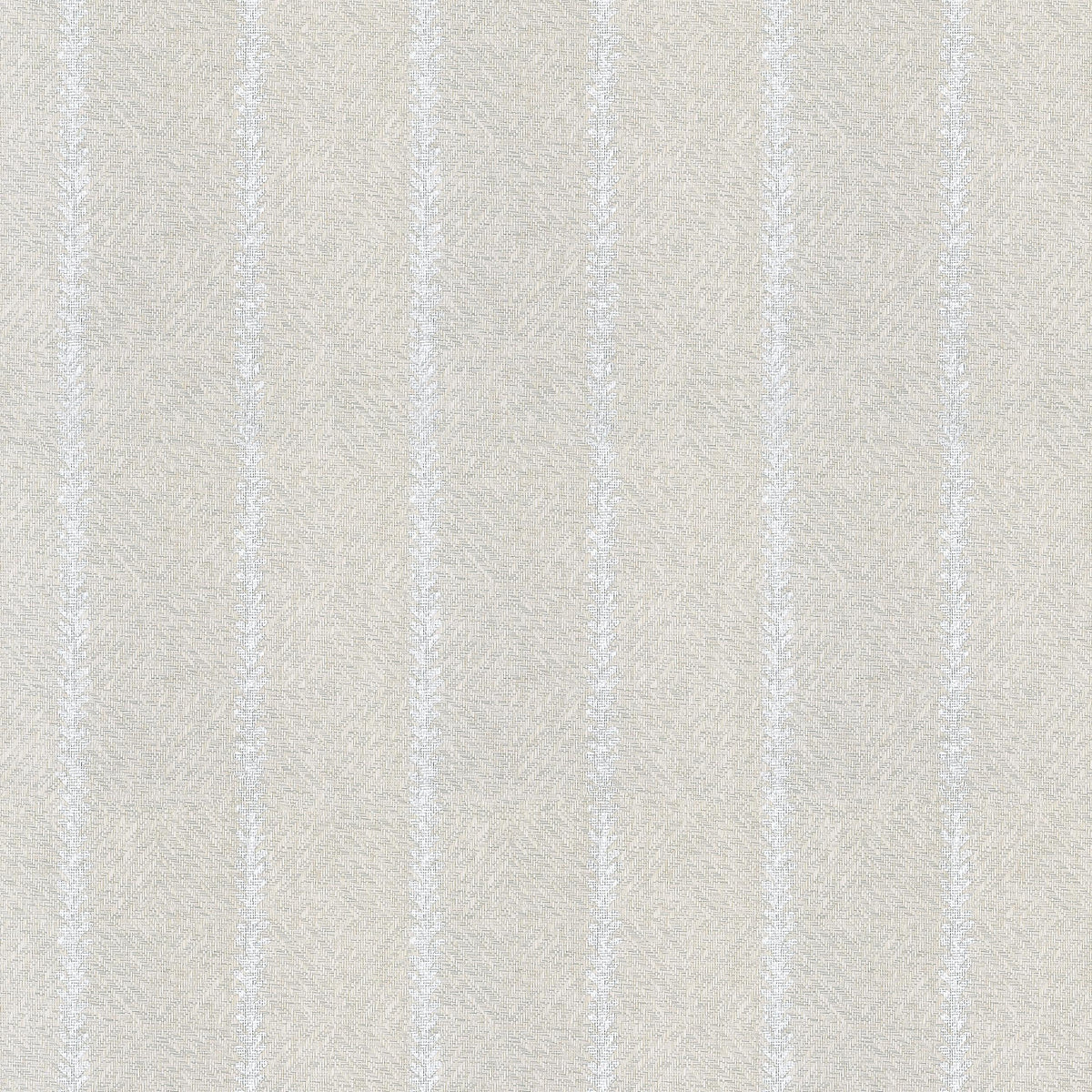 Thibaut Barrier Weave Metallic Silver On Soft Grey Wallpaper