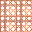 Thibaut Canary Trellis Coral Wallpaper