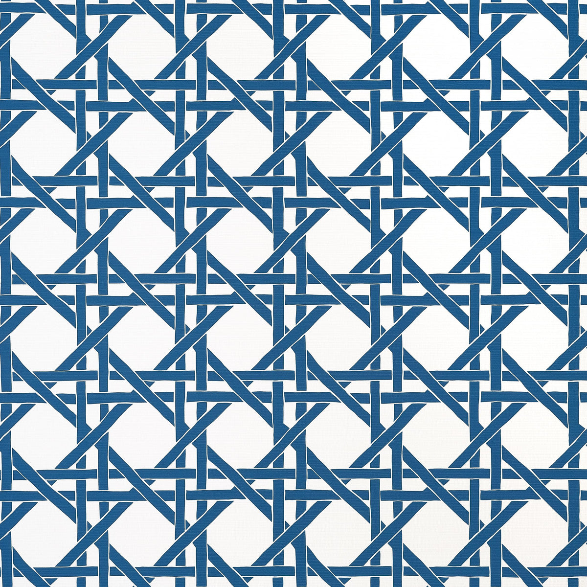 Thibaut Canary Trellis Navy Wallpaper