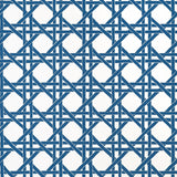 Thibaut Canary Trellis Navy Wallpaper