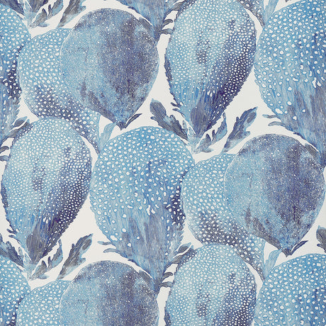 Thibaut Turquoise and Plum S Wallpaper
