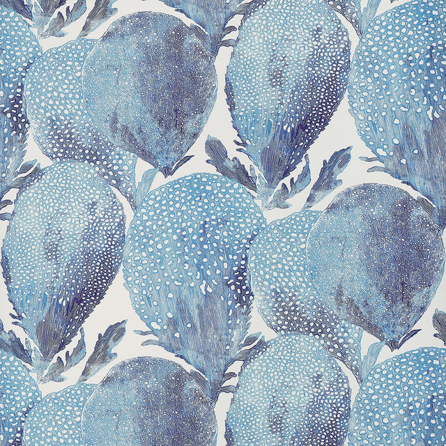 Thibaut Turquoise and Plum S Wallpaper