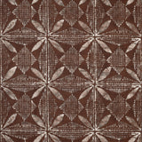 Thibaut Tortuga Batik Brown Wallpaper