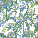 Thibaut Blue and Green S Wallpaper