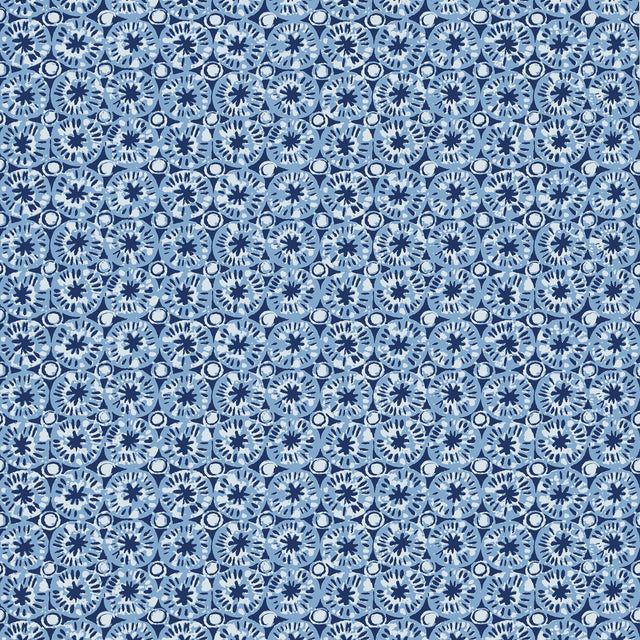 Thibaut Sand Dollar Blue Wallpaper