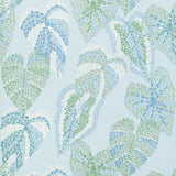 Thibaut Delila Soft Blue Wallpaper
