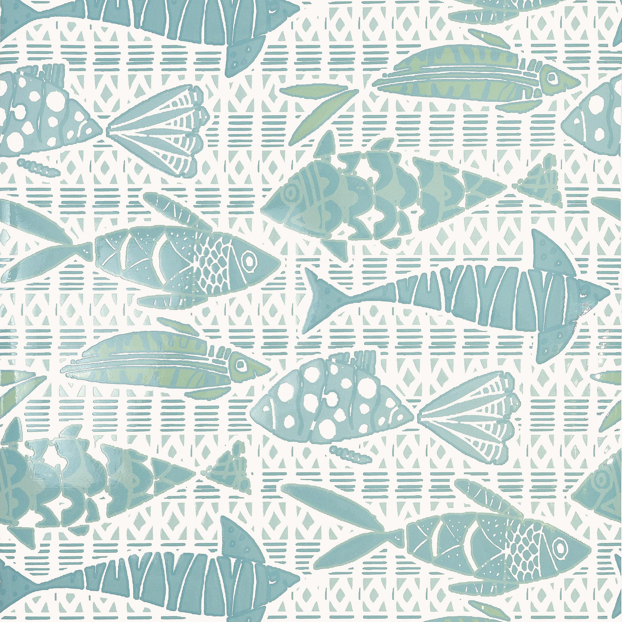 Thibaut Spa Blue S Wallpaper