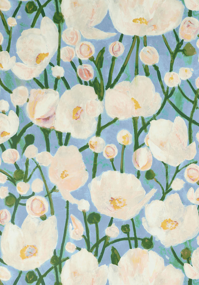 Thibaut Sky Blue S Wallpaper