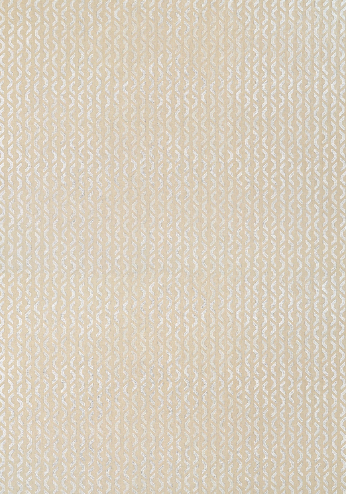 Thibaut CORONADO EMBROIDERY Beige Fabric