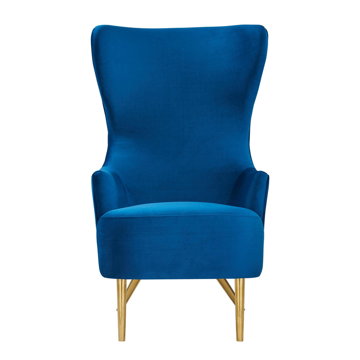 TOV Julia Navy Wingback Chair