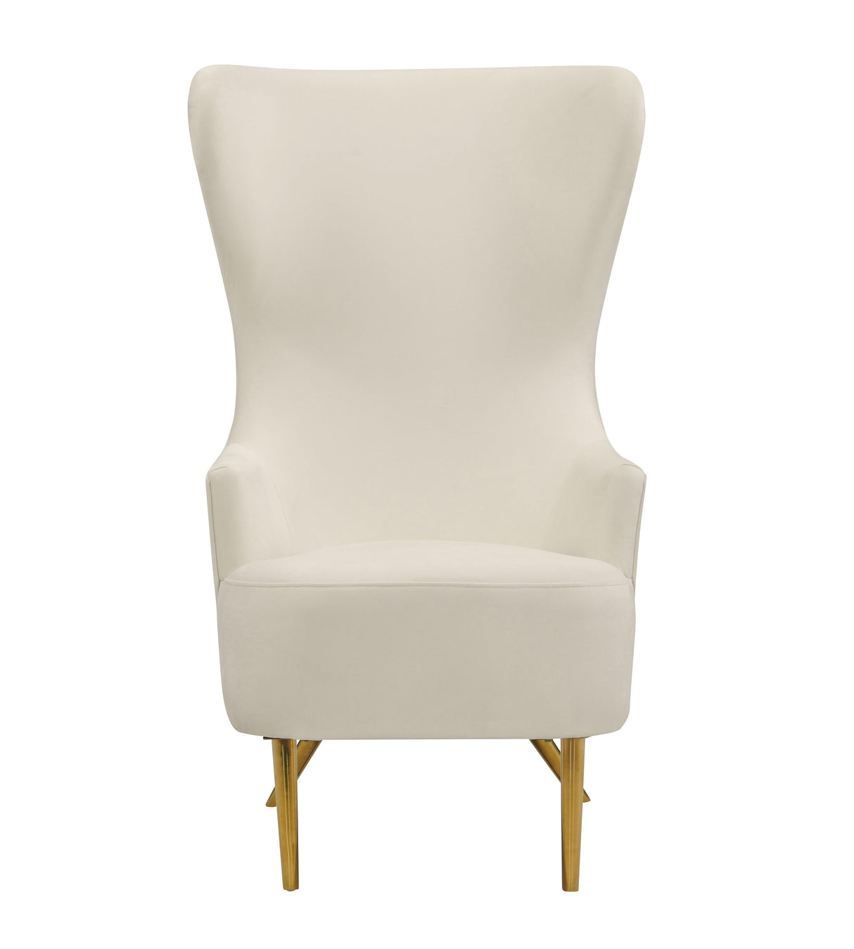 TOV Julia Cream Wingback Chair