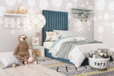 TOV Arabelle Sea Blue Bed in Twin