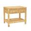 TOV Amara Natural Rattan Nightstand