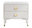 TOV Divine White Nightstand