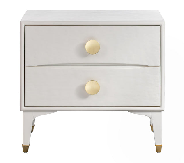 TOV Divine White Nightstand