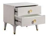 TOV Divine White Nightstand