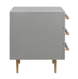 TOV Trident Grey Nightstand