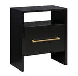 TOV Libre Black Nightstand