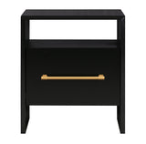 TOV Libre Black Nightstand